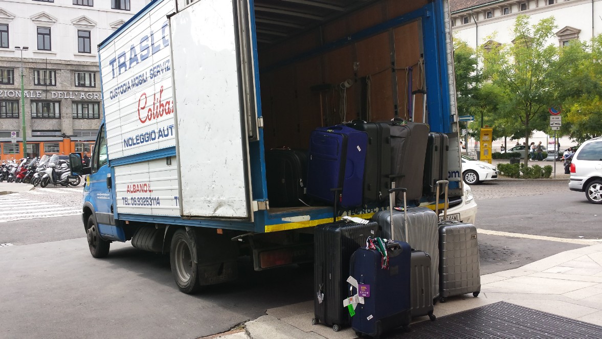 trasporto valigie roma